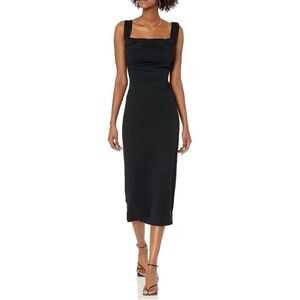 Making the cut Winning Look Andreas Black‎ Cowl Neck Evening Dress size M